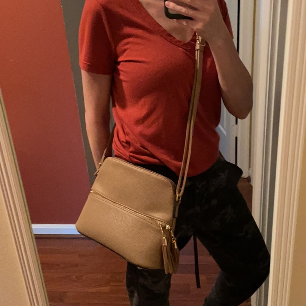 Tan Crossbody Bag - Picture 4 of 4